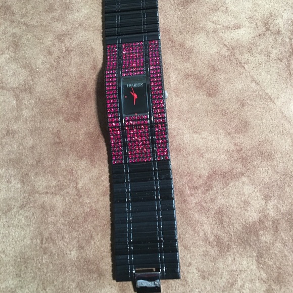 HAUREX ?? “HONEY” SWAROVSKI CRYSTALS BRACELET WATCH main image 6